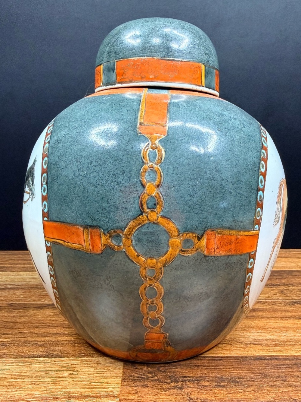 Equestrian Ginger Jar - Picture 3 of 16